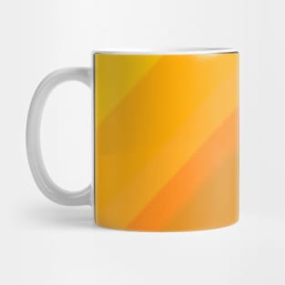 Abstract Diagonal Sunrise Mug
